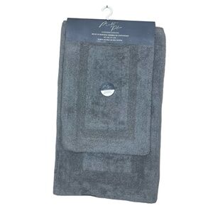 Market & Place Fine Home Fashions 2 Piece Bath Rugs NEW!